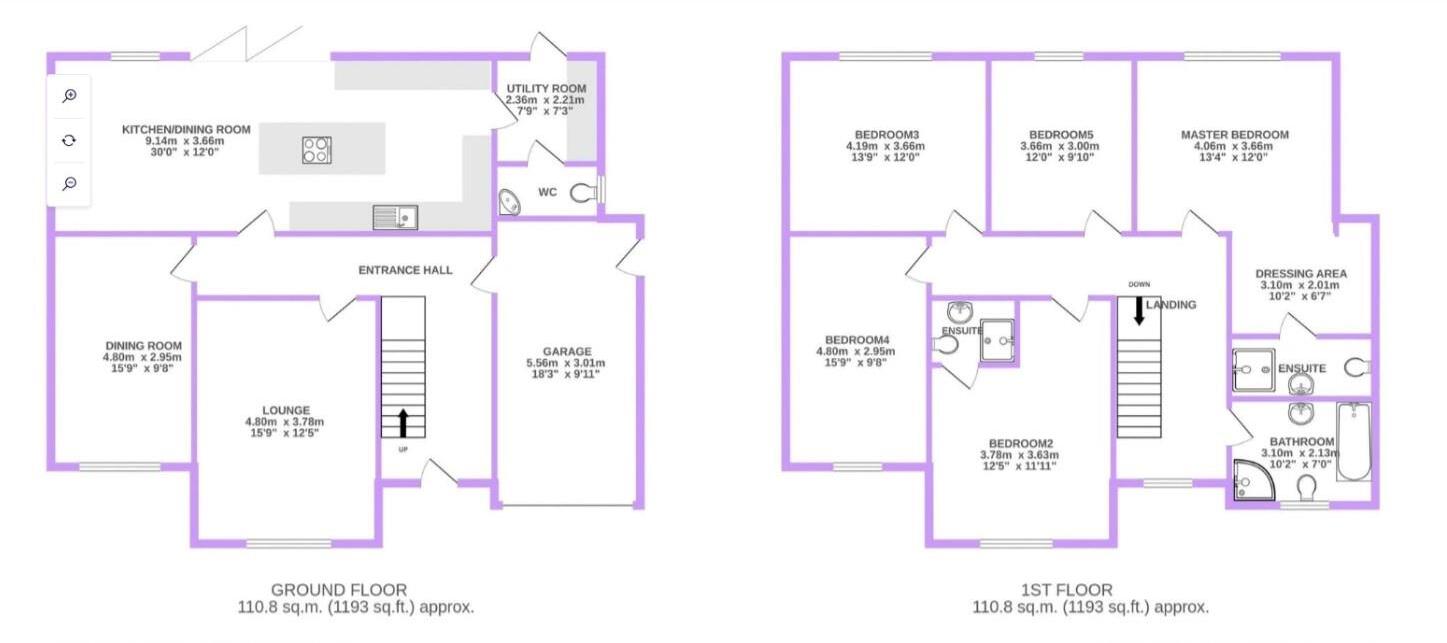 Hesketh Grove, Hesketh Bank floorplan