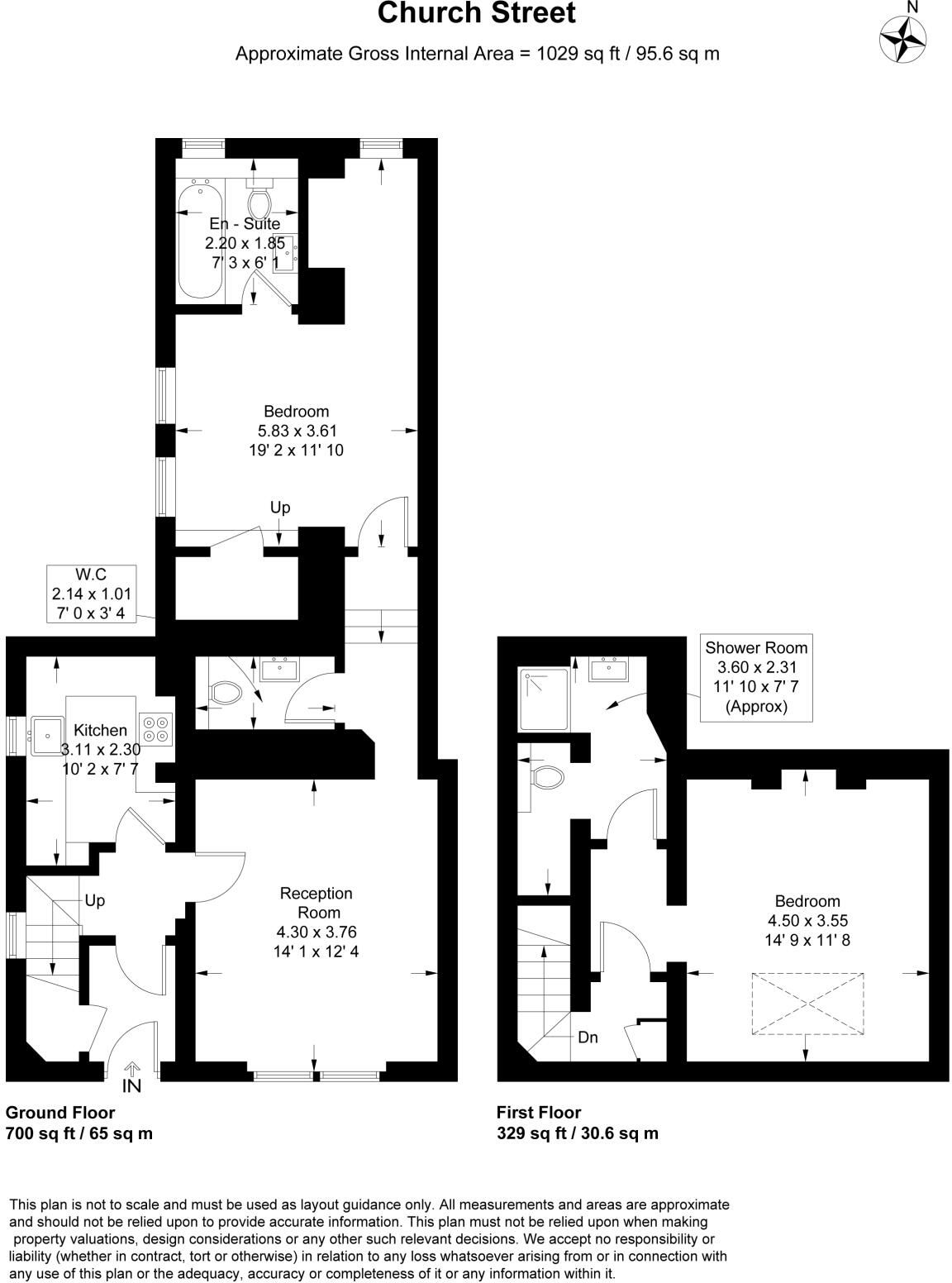 Church Street, Bishop's Stortford, Hertfordshire, CM23 floorplan
