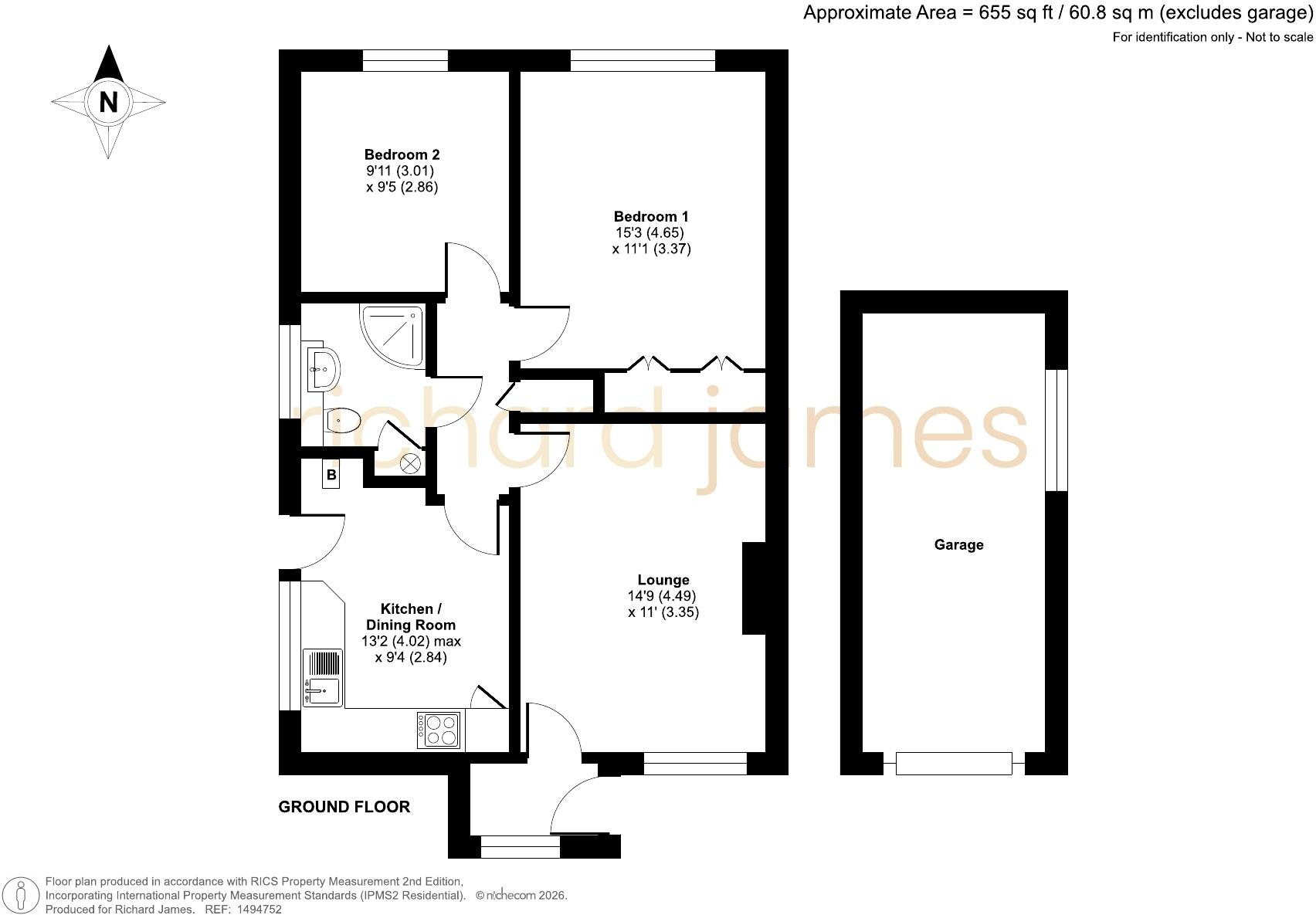 Weedon Road, Stratton St Margaret, Swindon, SN3 floorplan