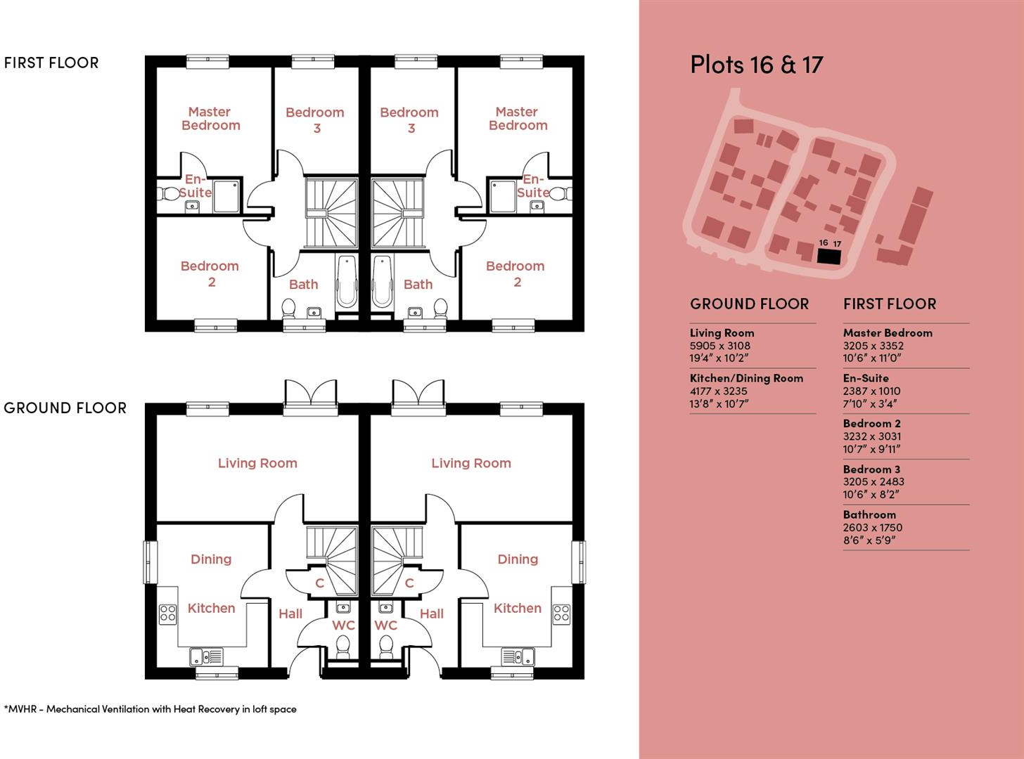 The Rookery, Whiteley floorplan