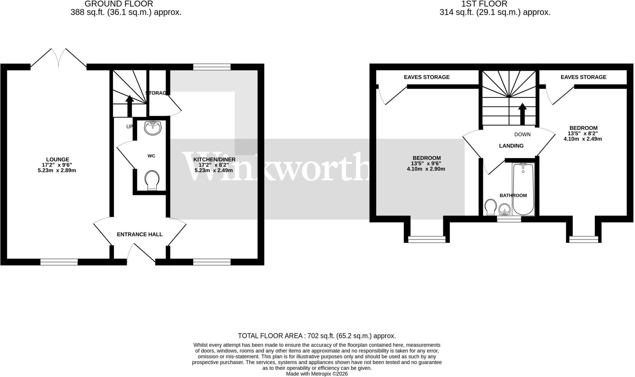 Clere Close, Wymondham, Norwich, Norfolk, NR18 floorplan