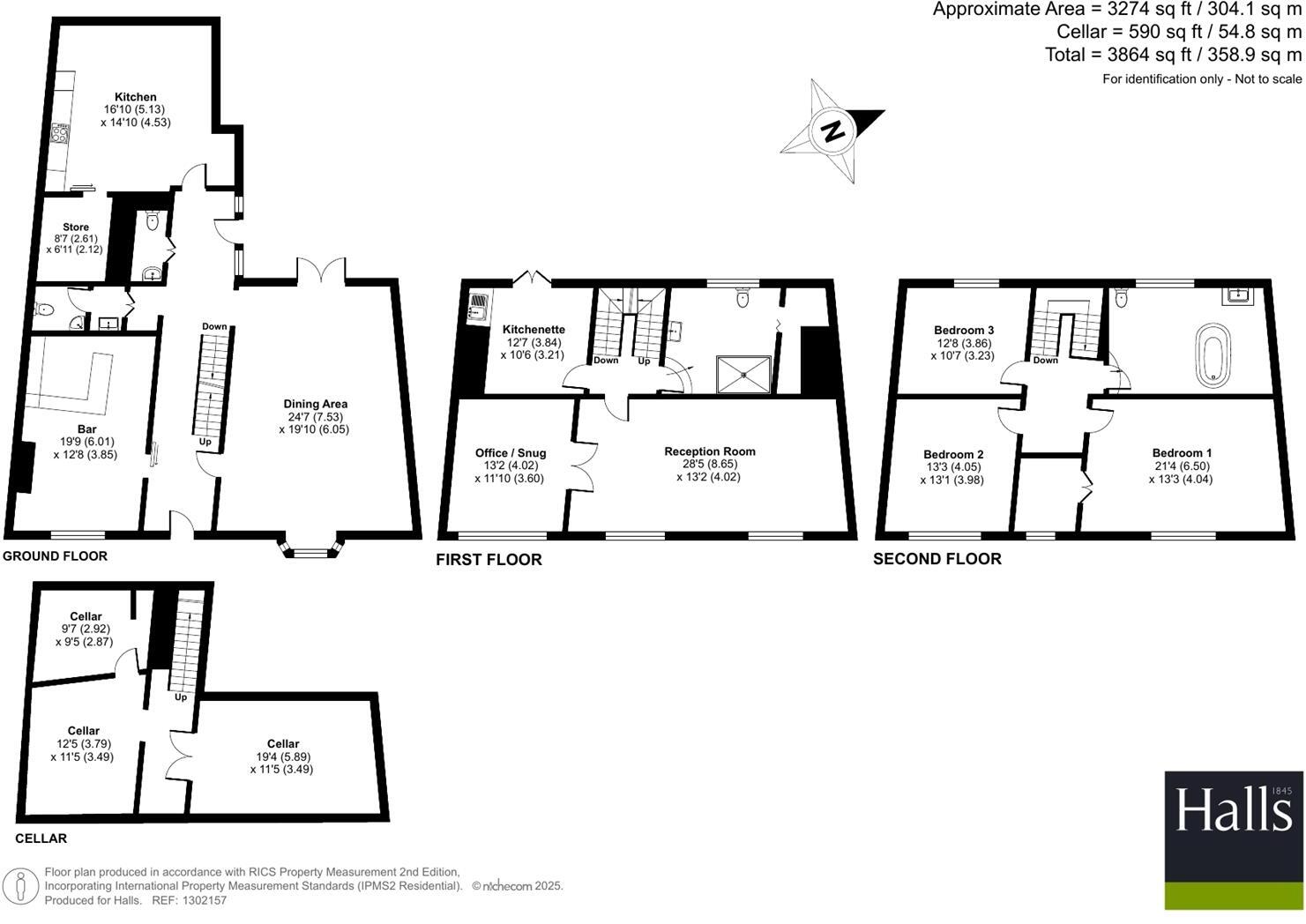 Cross Street, Ellesmere. floorplan