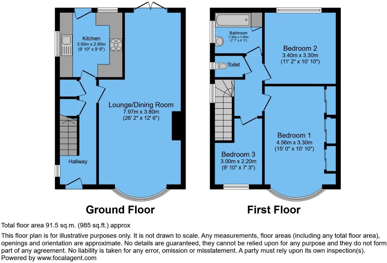 Davids Drive, Wingerworth, Chesterfield, S42 6TT floorplan