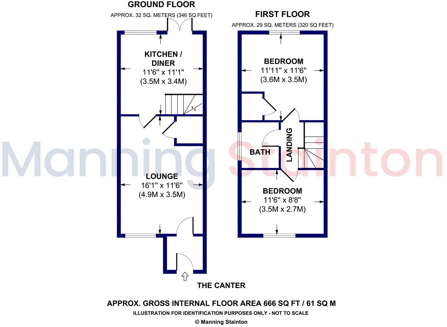 The Canter, Middleton, Leeds, West Yorkshire floorplan