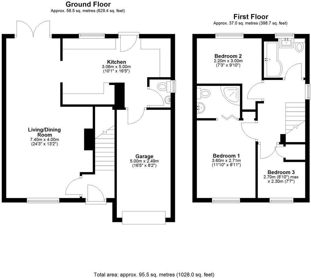 Portobello Close, The Rock, Telford floorplan
