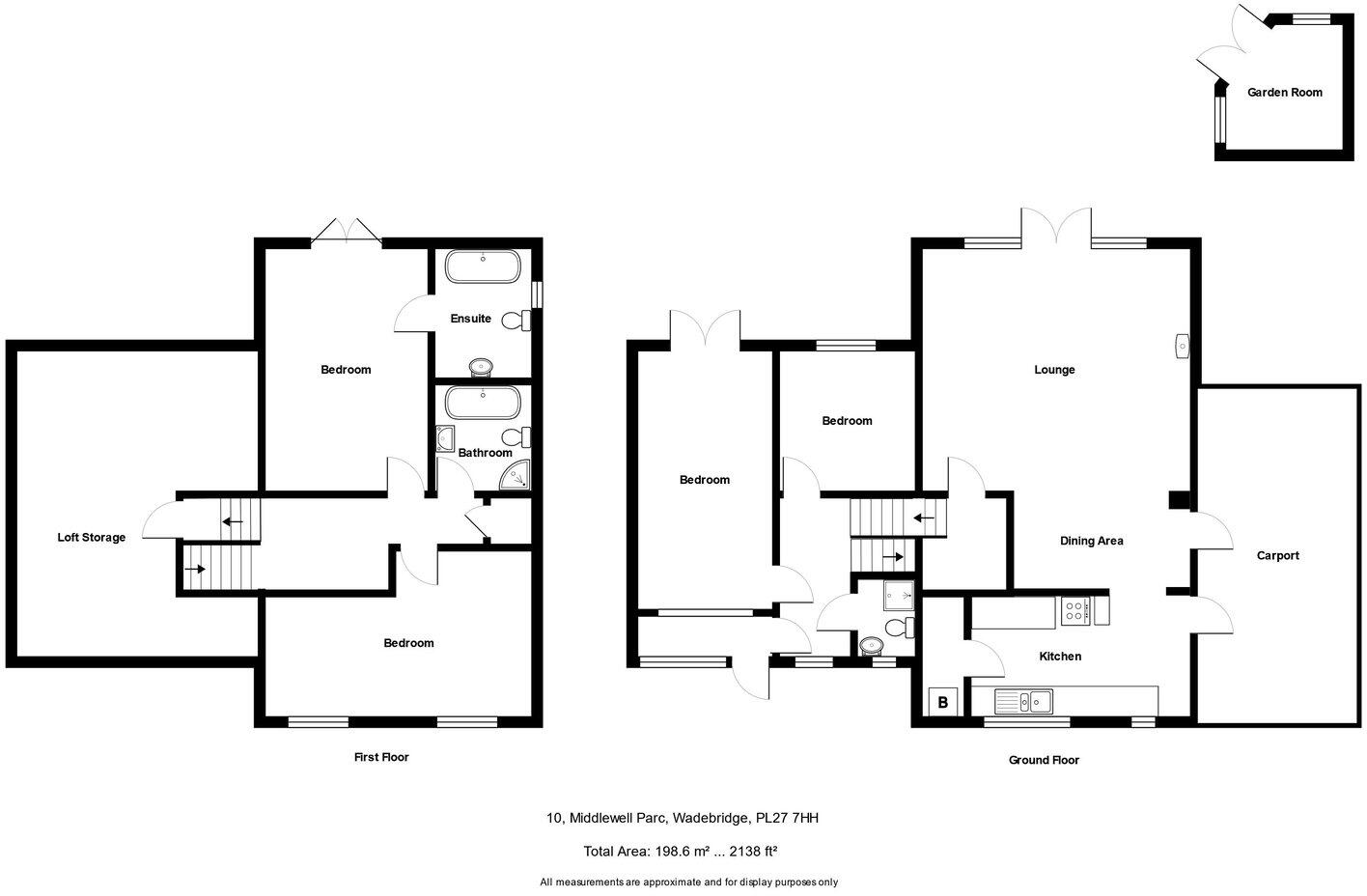 10, Middlewell Parc, Wadebridge, PL27 floorplan