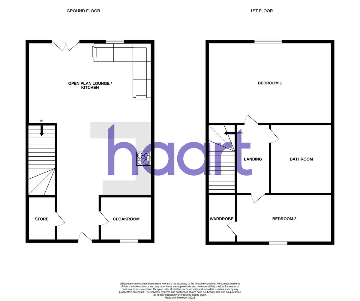 Mercia Road, Dunmow floorplan