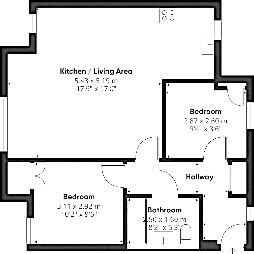 Warren Lane, Witham Saint Hughs, LN6 floorplan