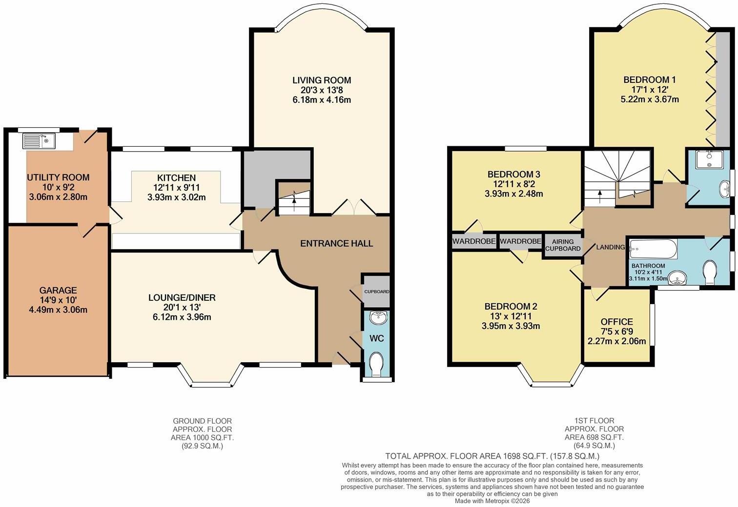 60, Oaken Park, Codsall, Wolverhampton floorplan