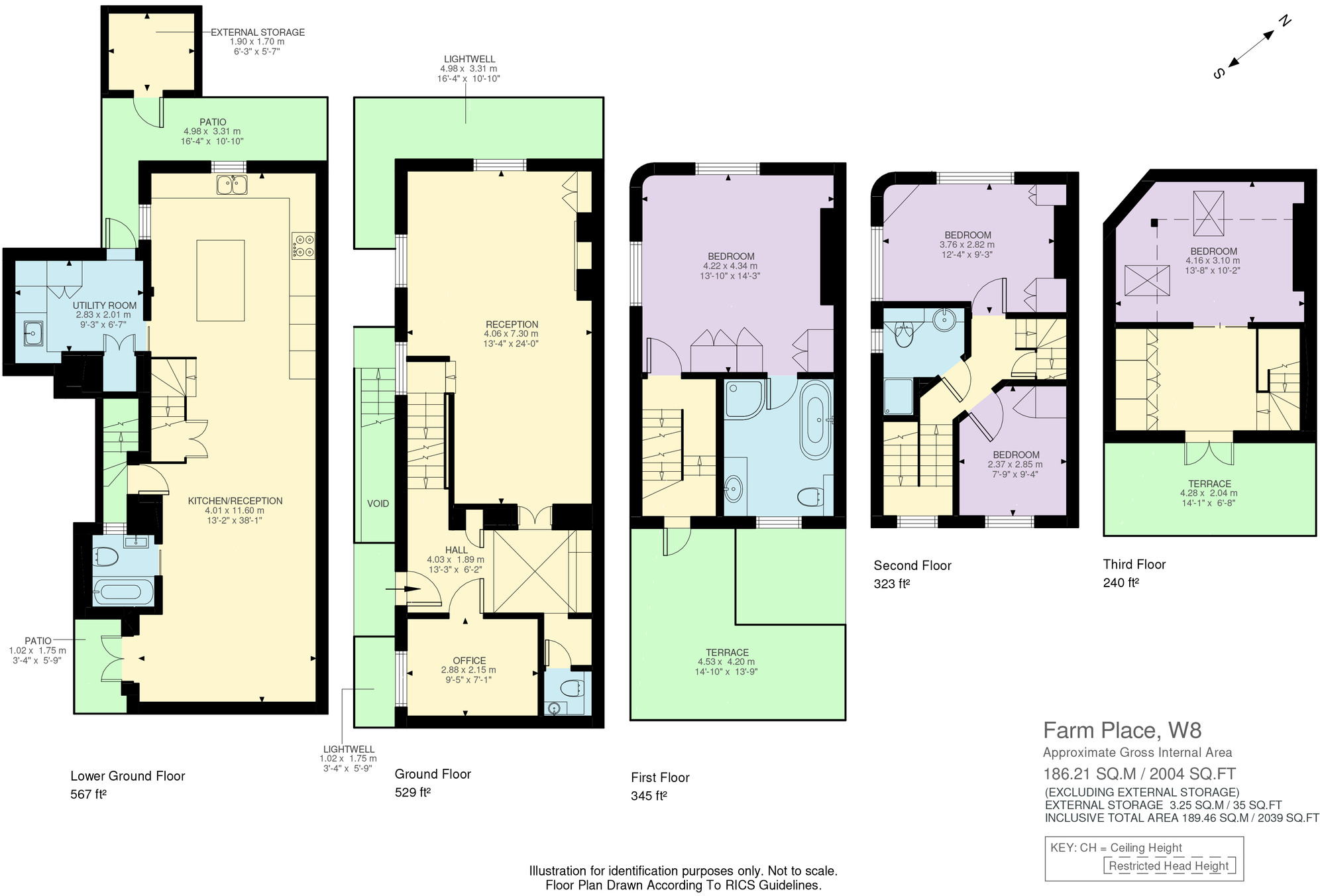Farm Cottage, Farm Place, London W8 floorplan