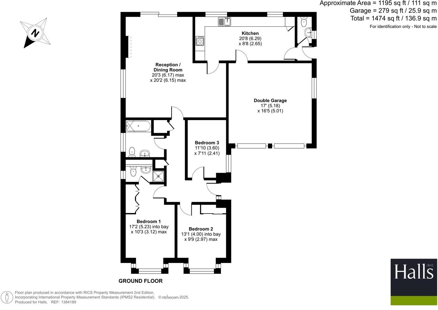 Holly Close, Ellesmere. floorplan