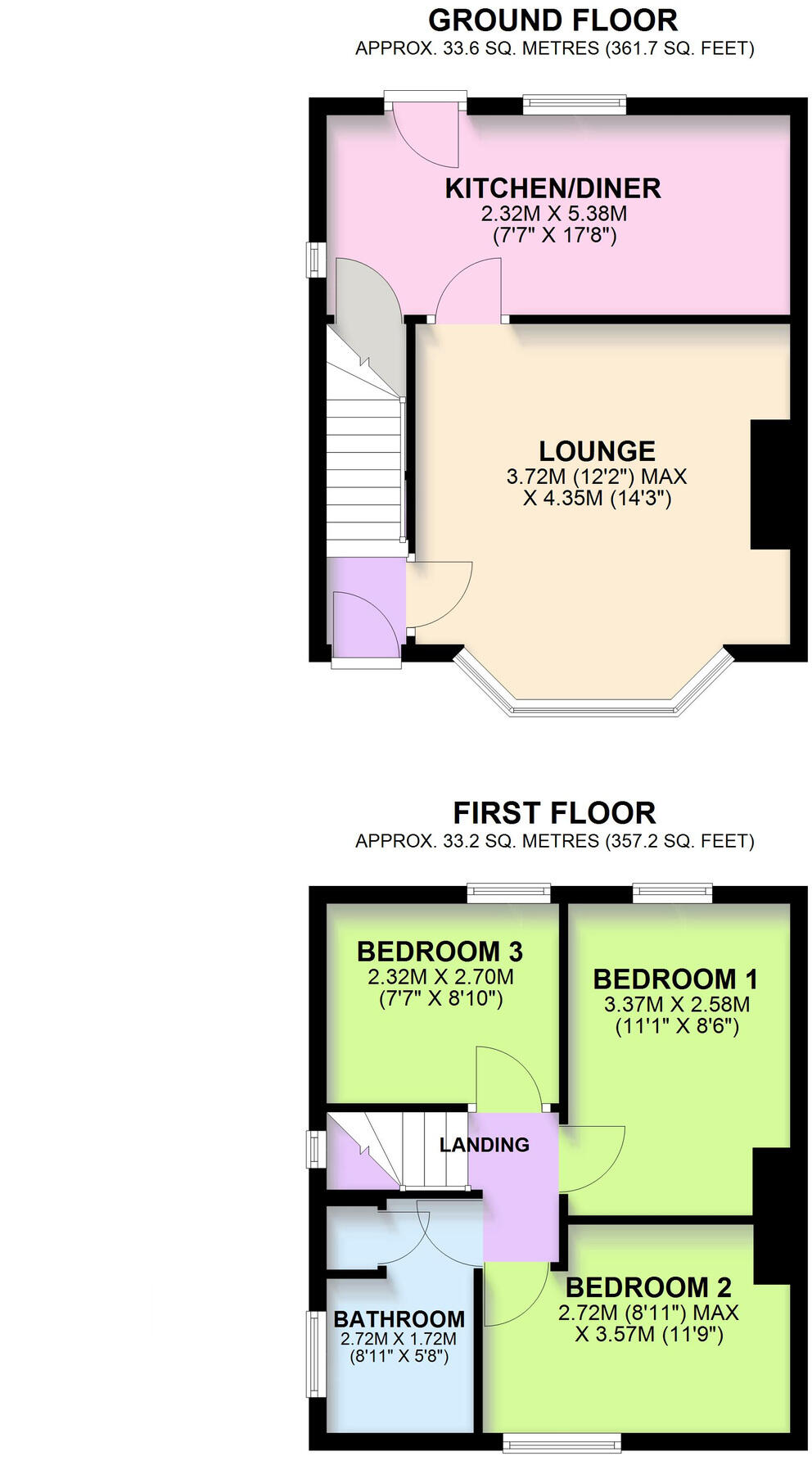 Oswald Road, Lytham, Lancashire floorplan