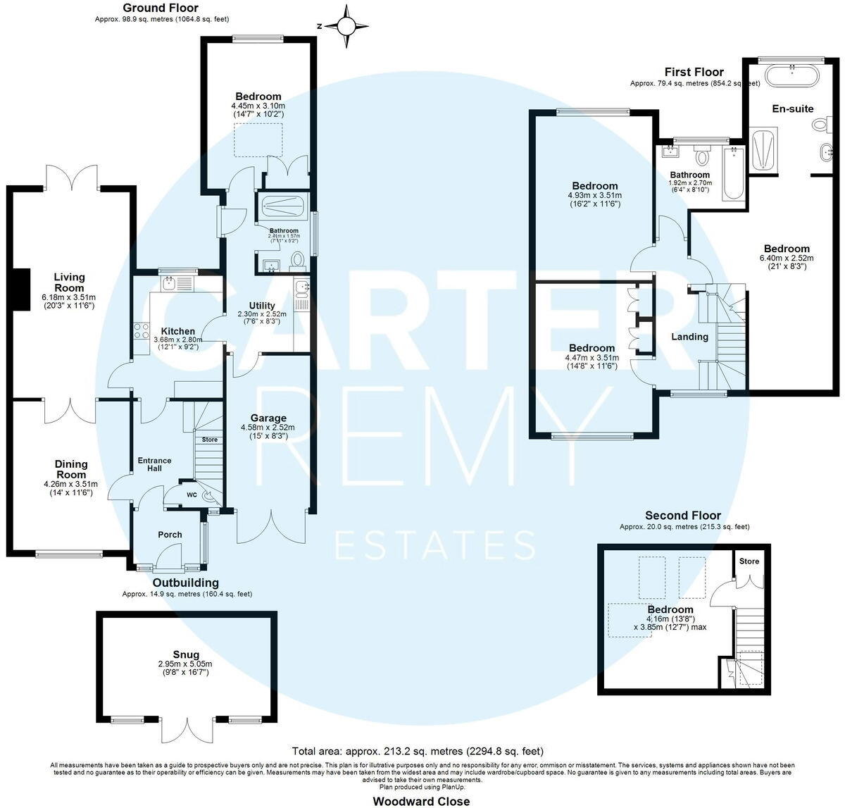 Woodward Close, Grays, RM17 floorplan