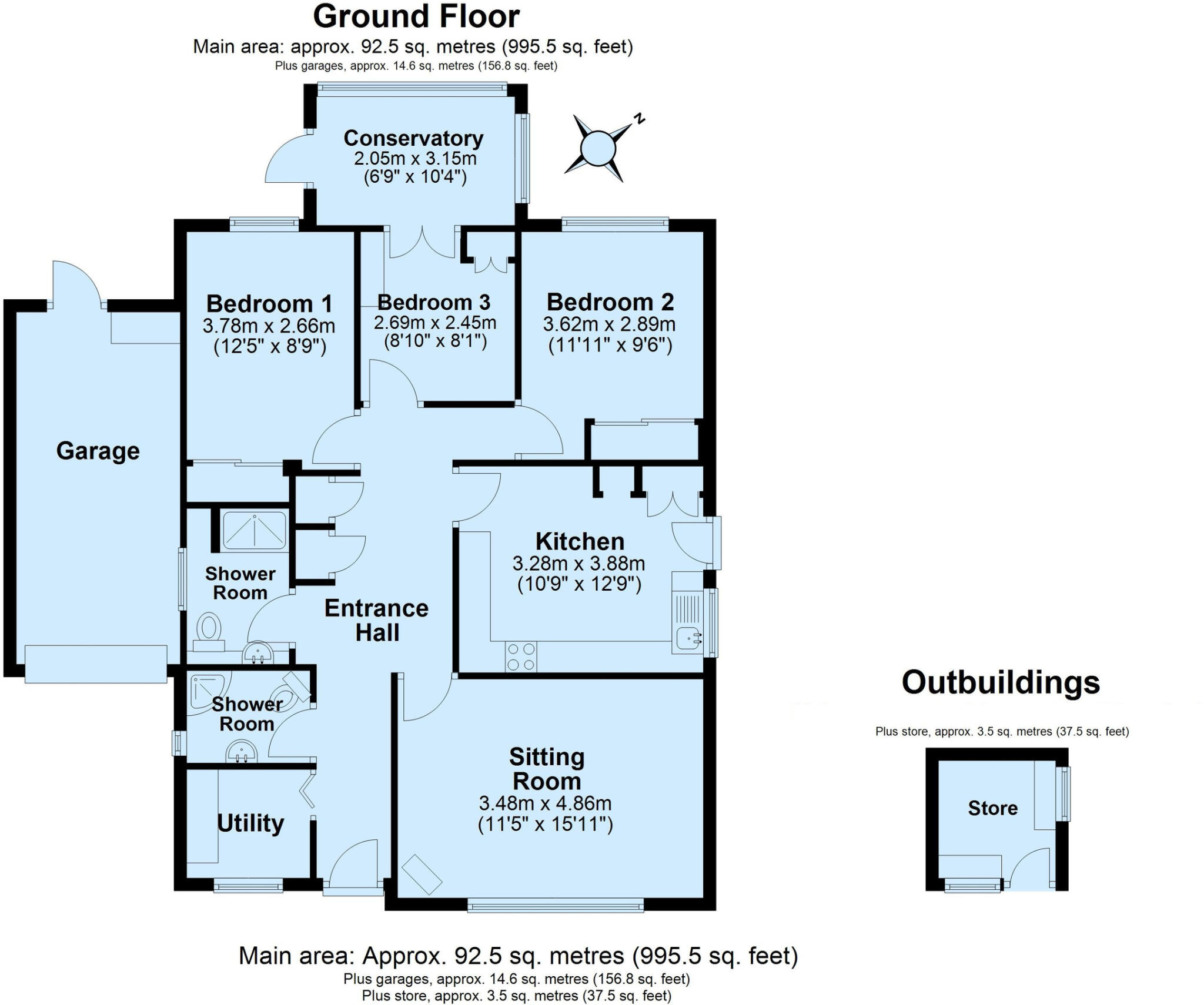 10, Coombe Meadows, Chillington floorplan