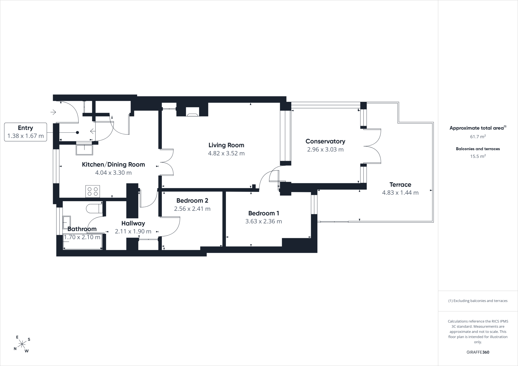 Nethertown, Egremont, Cumbria, CA22 floorplan