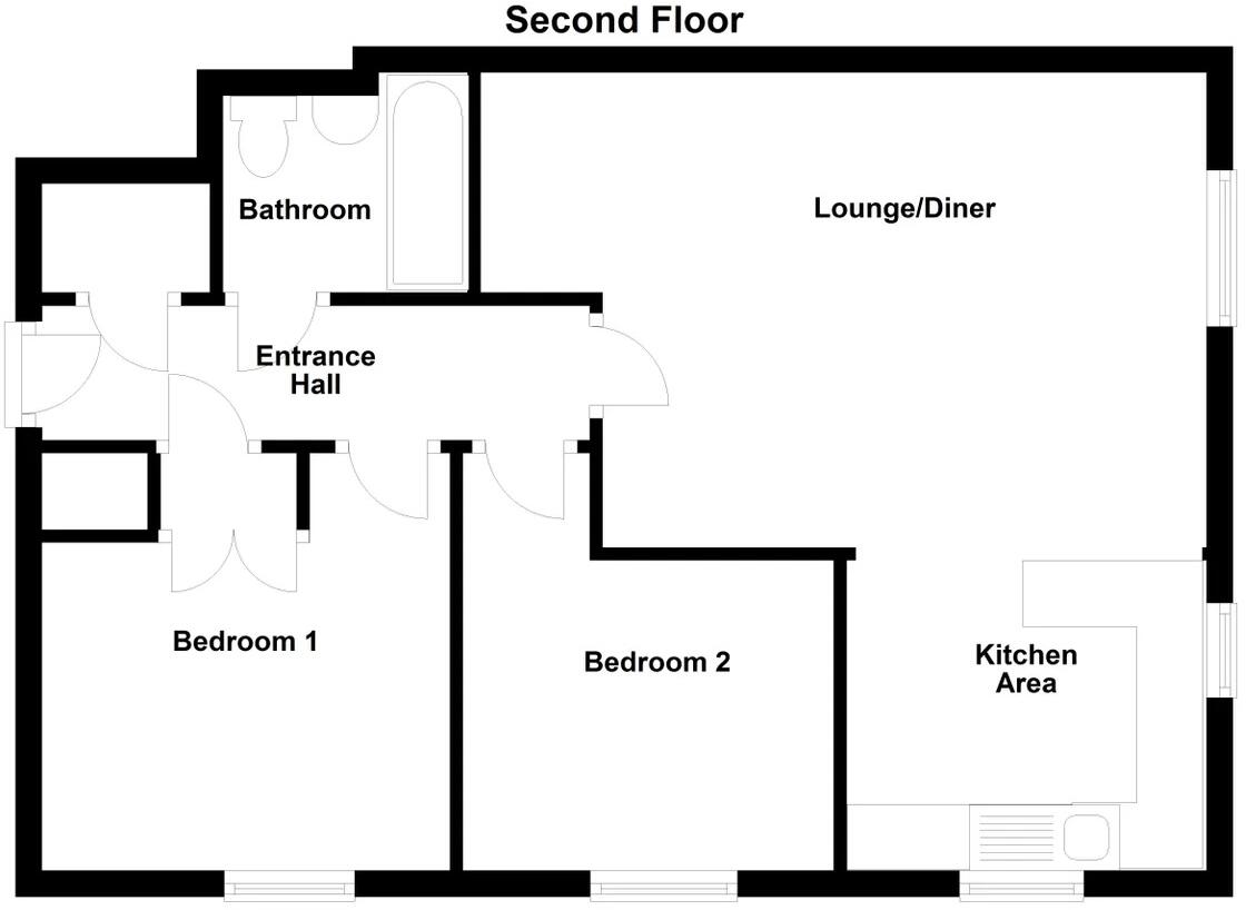 The Pollards, Bourne floorplan