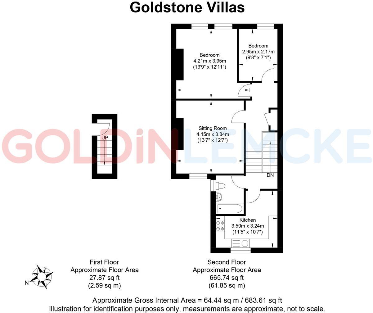 Goldstone Villas, Hove floorplan