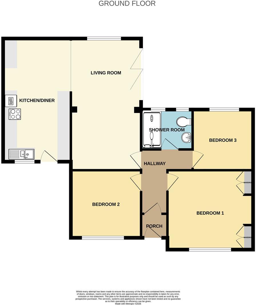 Orchard Close, Braunton floorplan