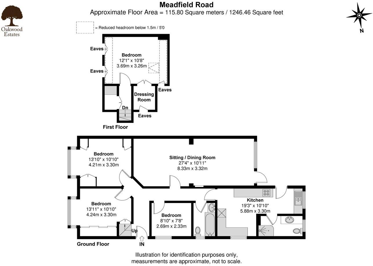 Meadfield Road, Langley, SL3 floorplan