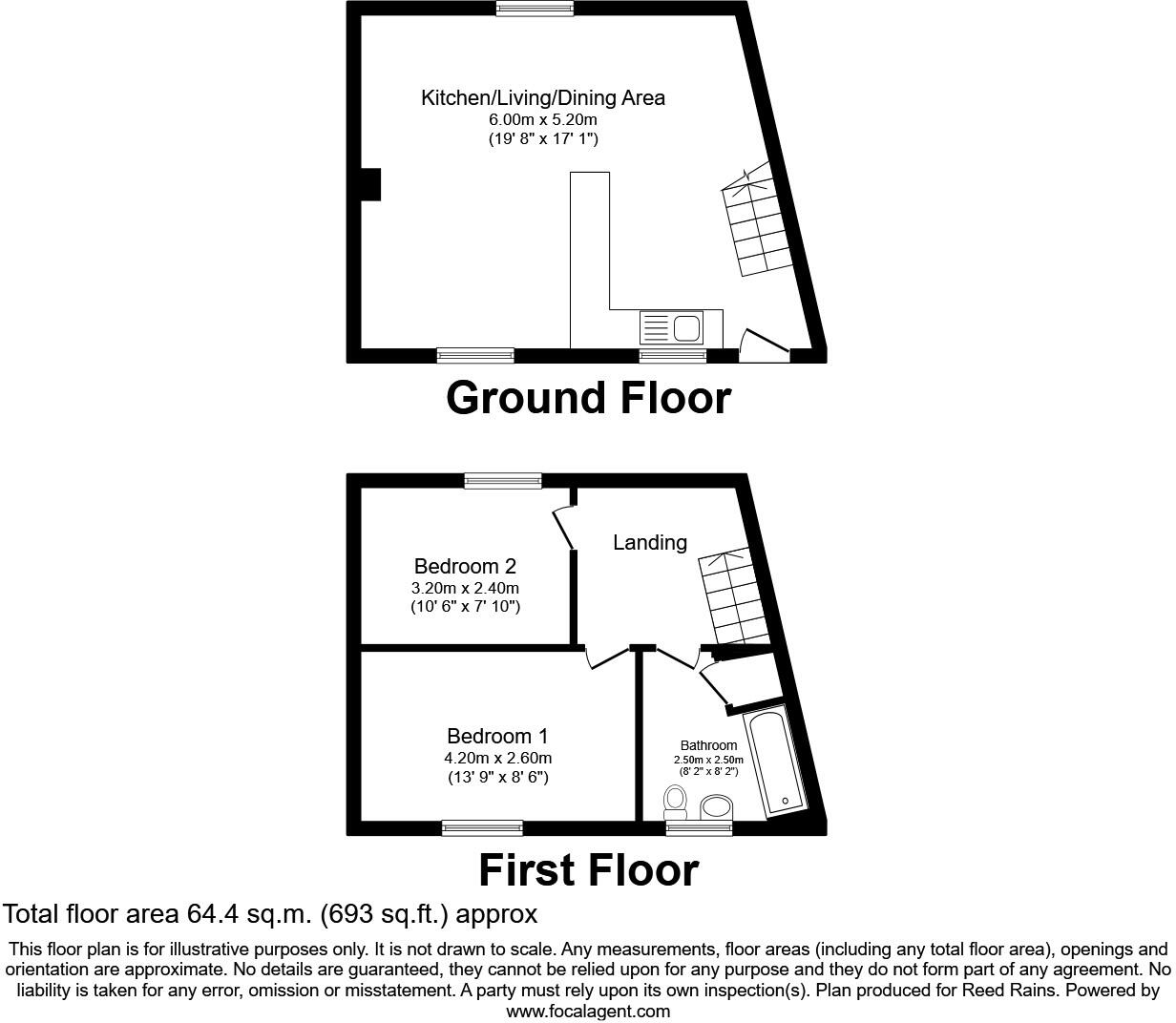 Shay Lane, Walton, Wakefield, West Yorkshire, WF2 floorplan