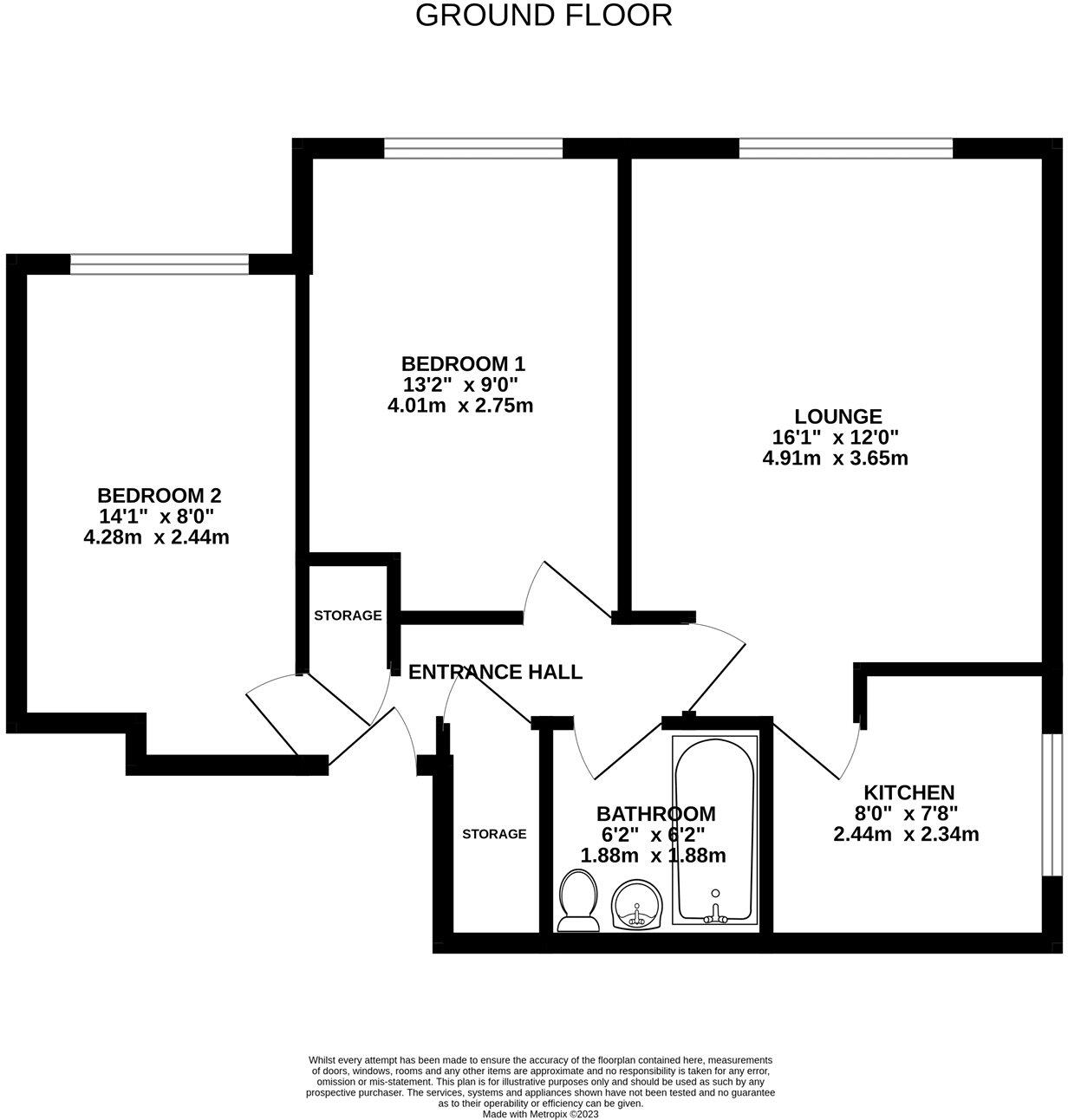 Vickers Road, Ash Vale, Surrey, GU12 floorplan