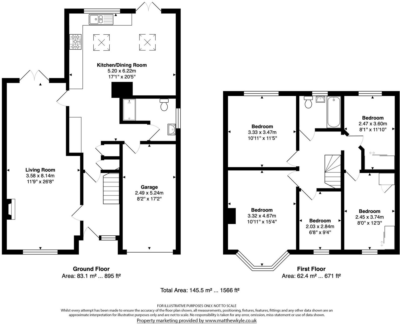 1 Rushfield Road floorplan