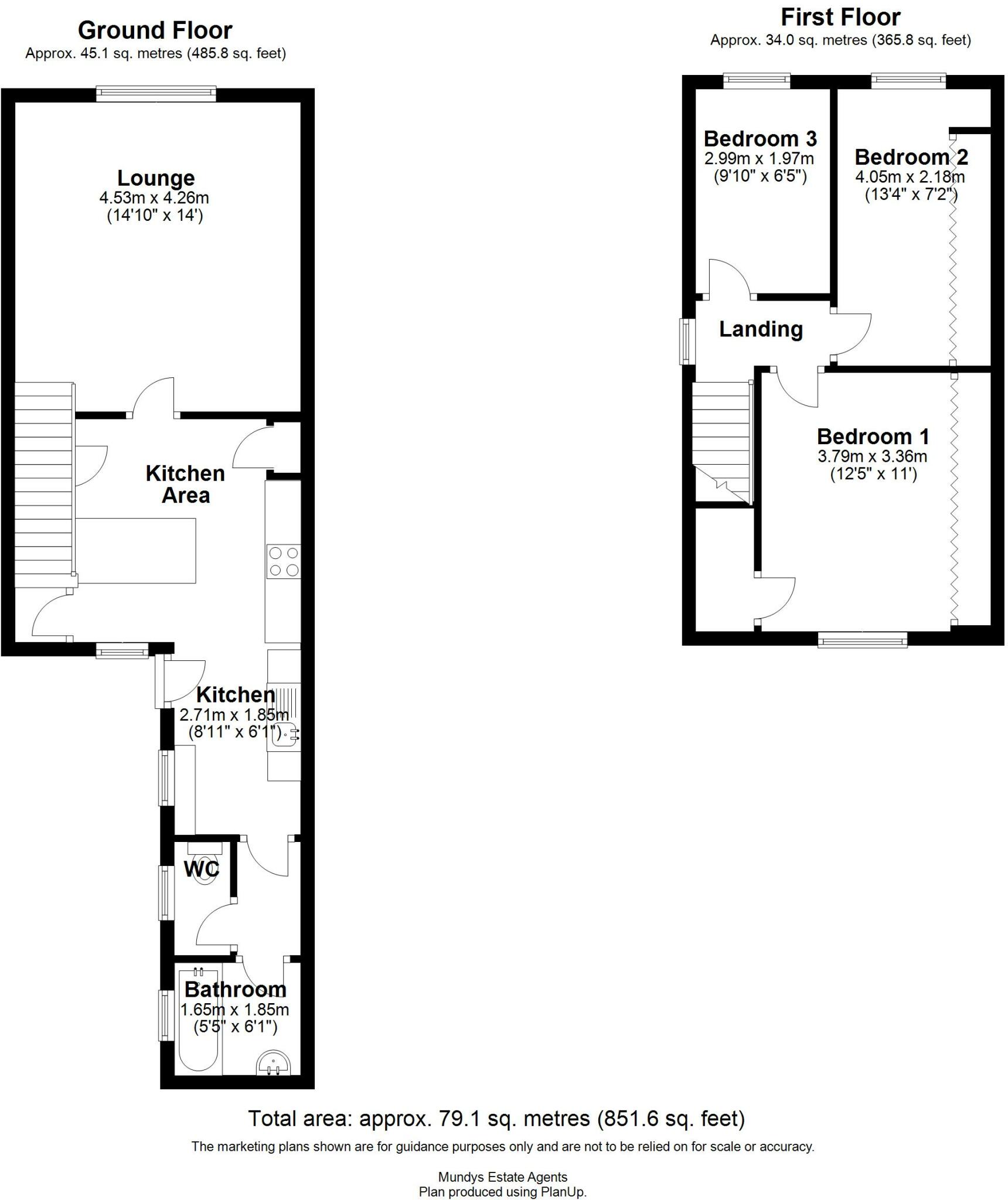 6, High Dyke floorplan