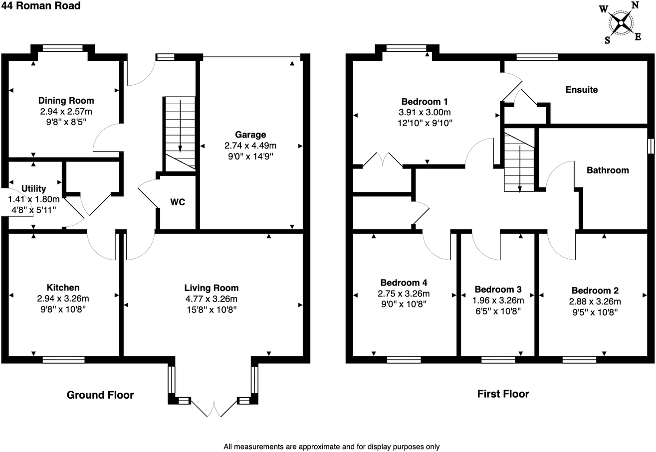 Roman Road,Bonnybridge,FK4 2DE floorplan