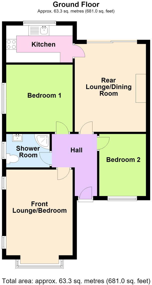 Fairhaven Road, Southport, PR9 9UJ floorplan
