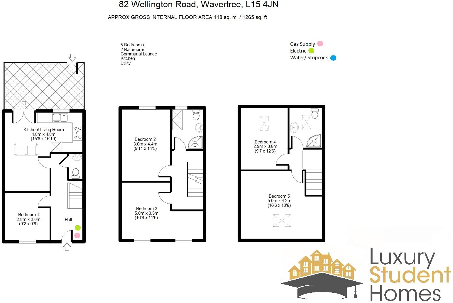 Wellington Road, Liverpool floorplan