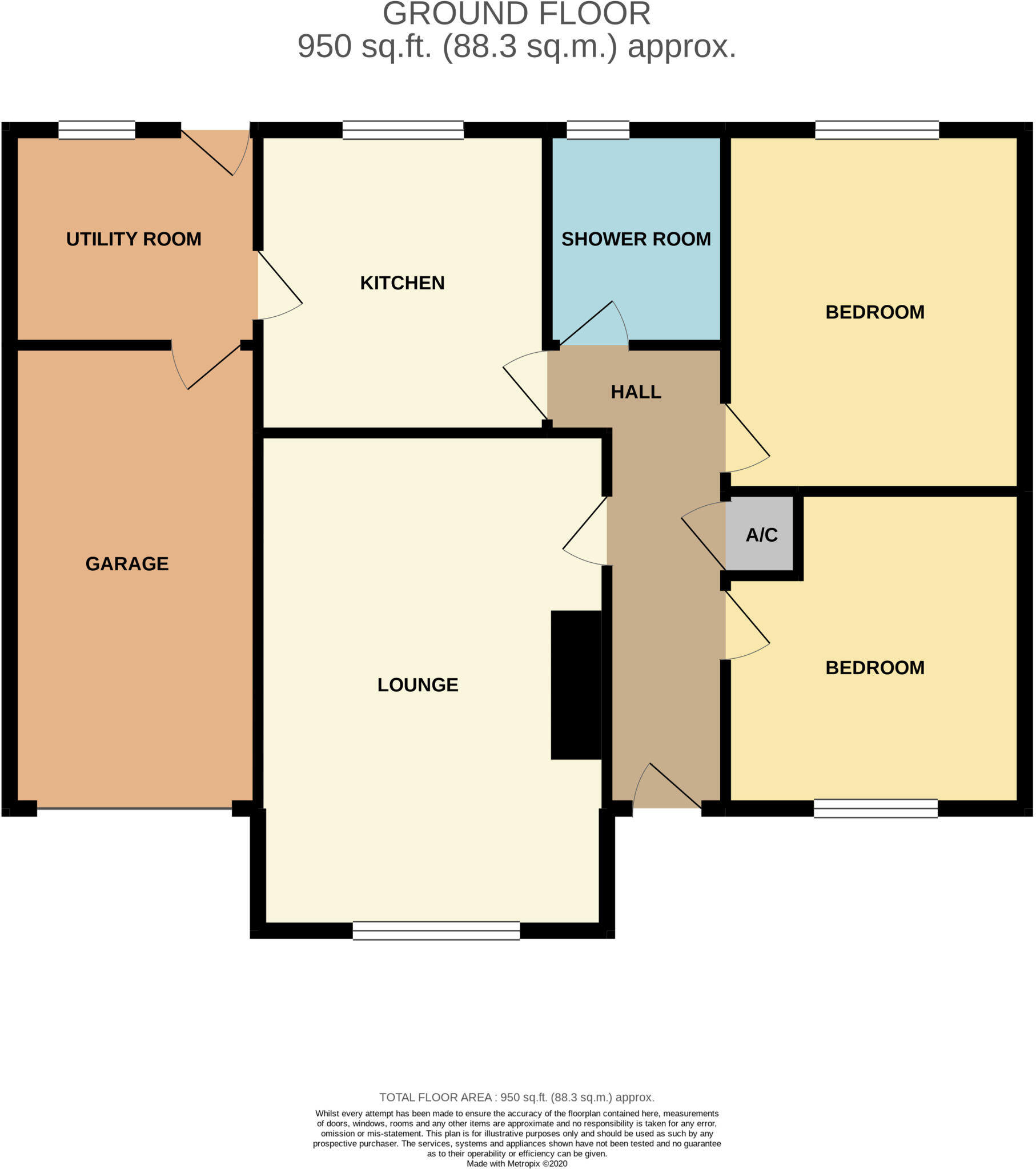 Law Court, Spalding floorplan