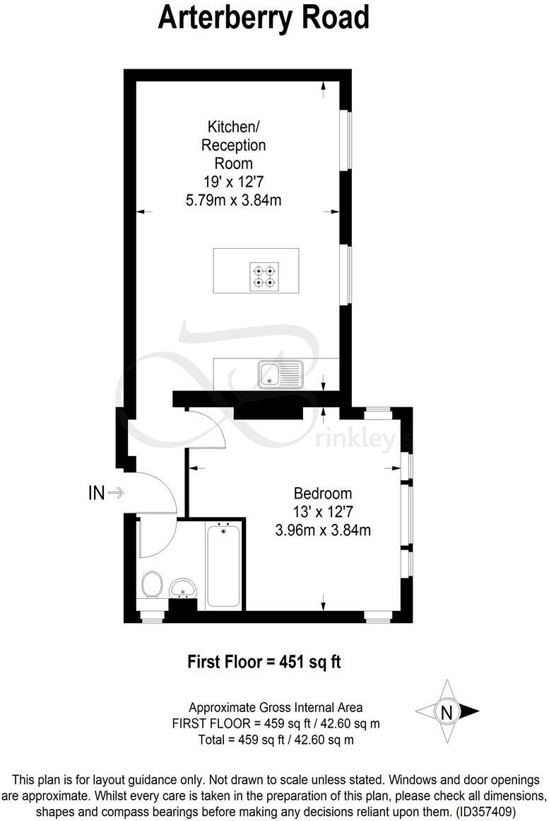 Arterberry Road, London, SW20 floorplan