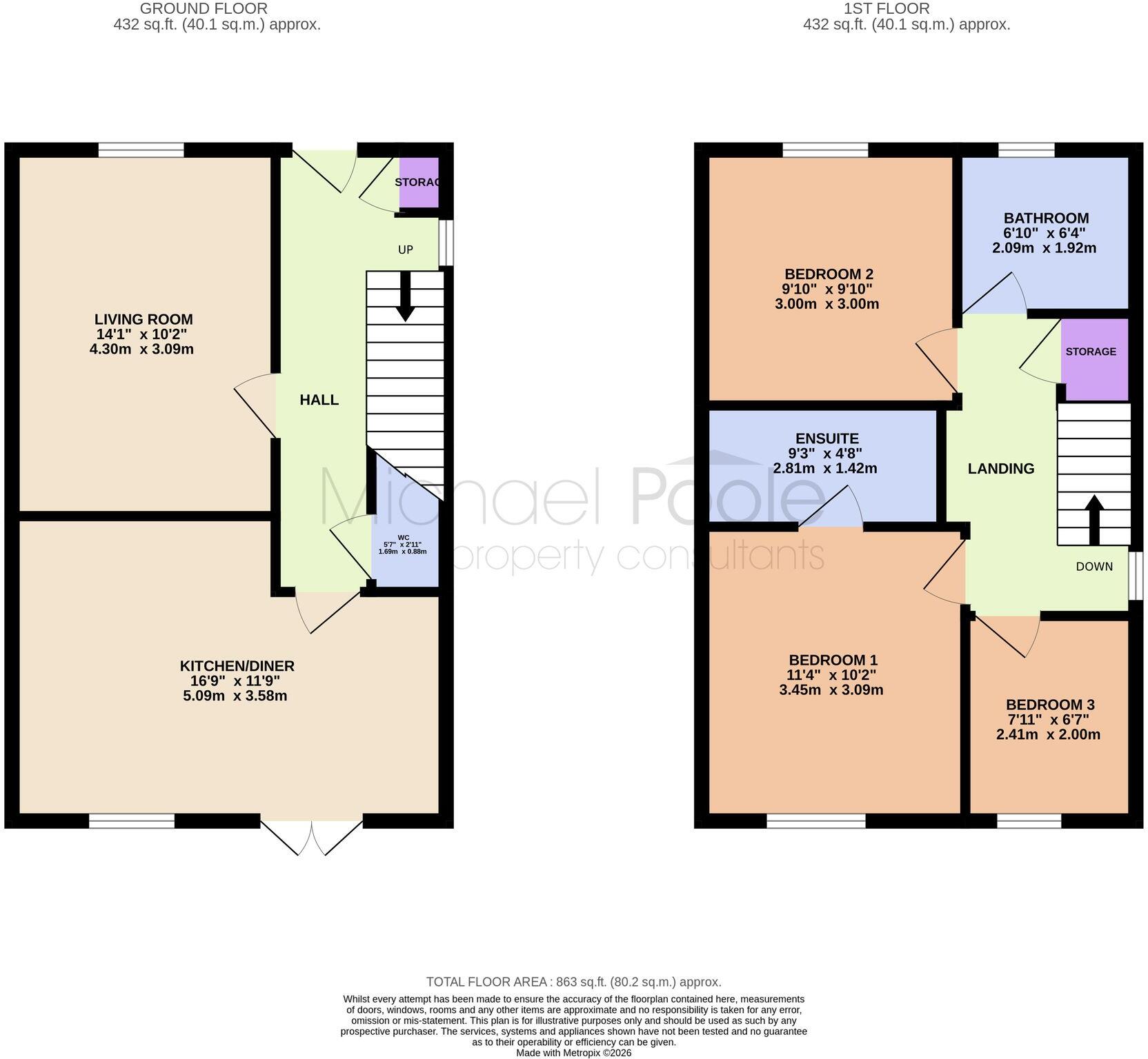 Bluebell Road, Redcar, TS10 floorplan
