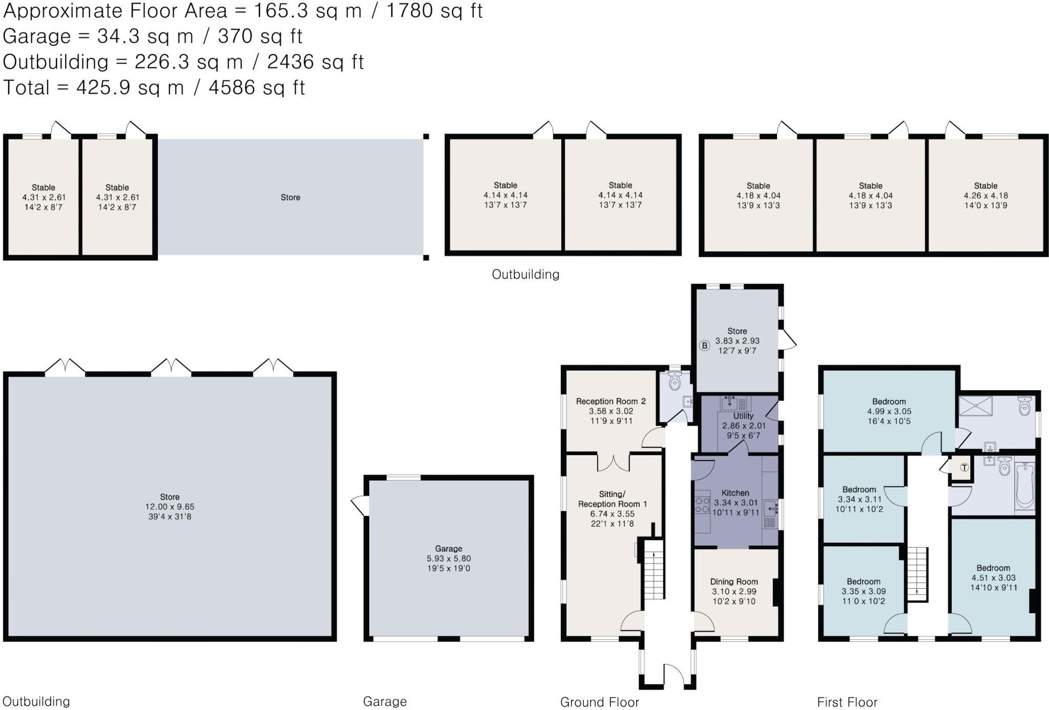 South Mundham, Chichester, West Sussex, PO20 floorplan