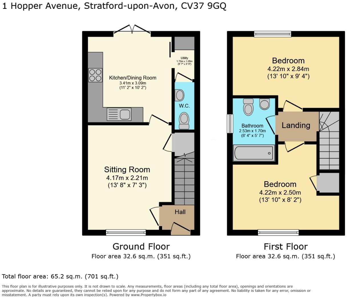 Hopper Avenue, Stratford-upon-Avon floorplan