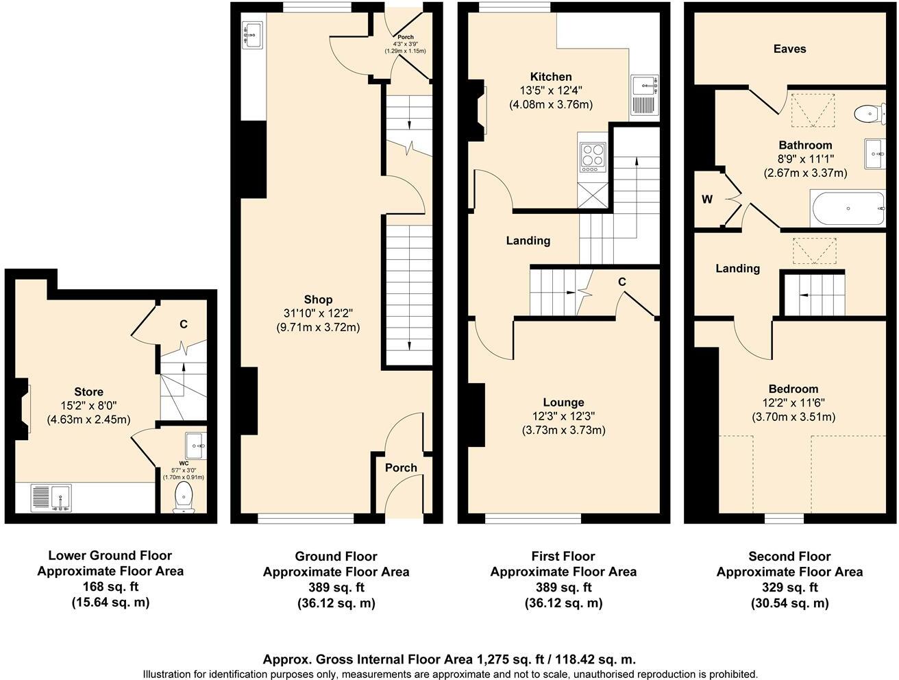Albert Street, Hebden Bridge floorplan