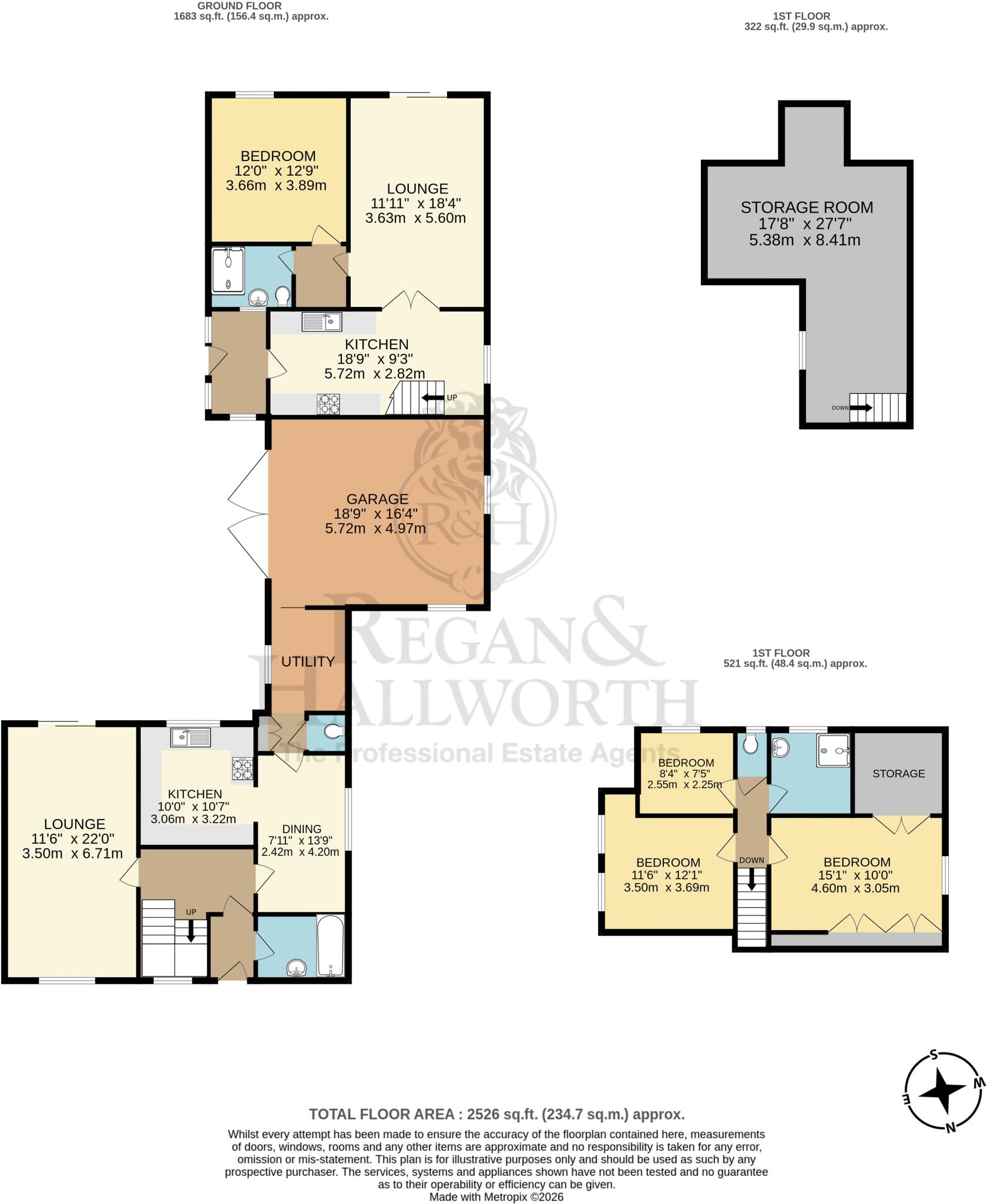 Ackhurst Lane, Orrell, WN5 0LW floorplan
