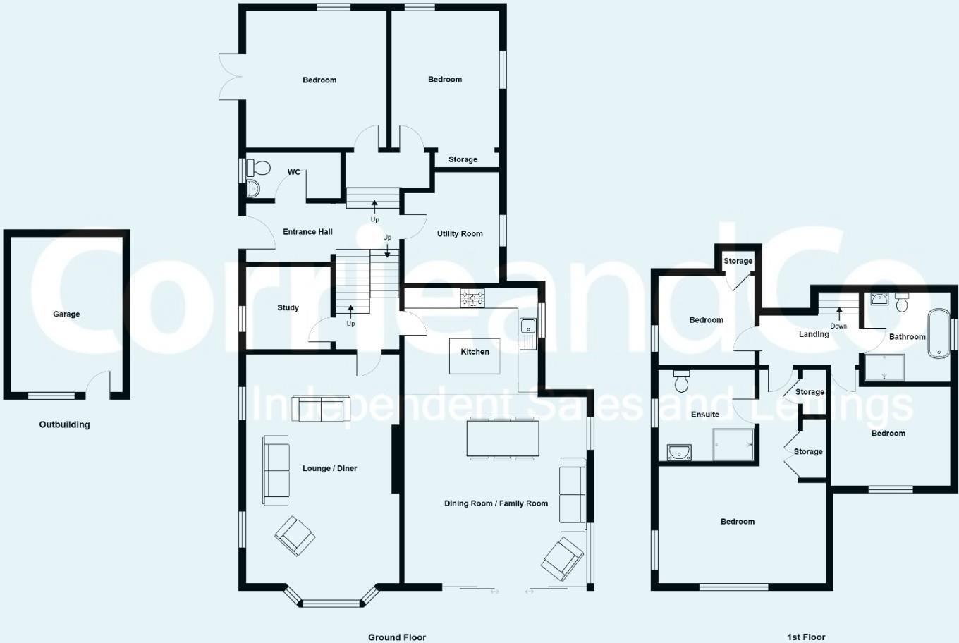 Beech Hill, Methven Road, Grange-Over-Sands floorplan