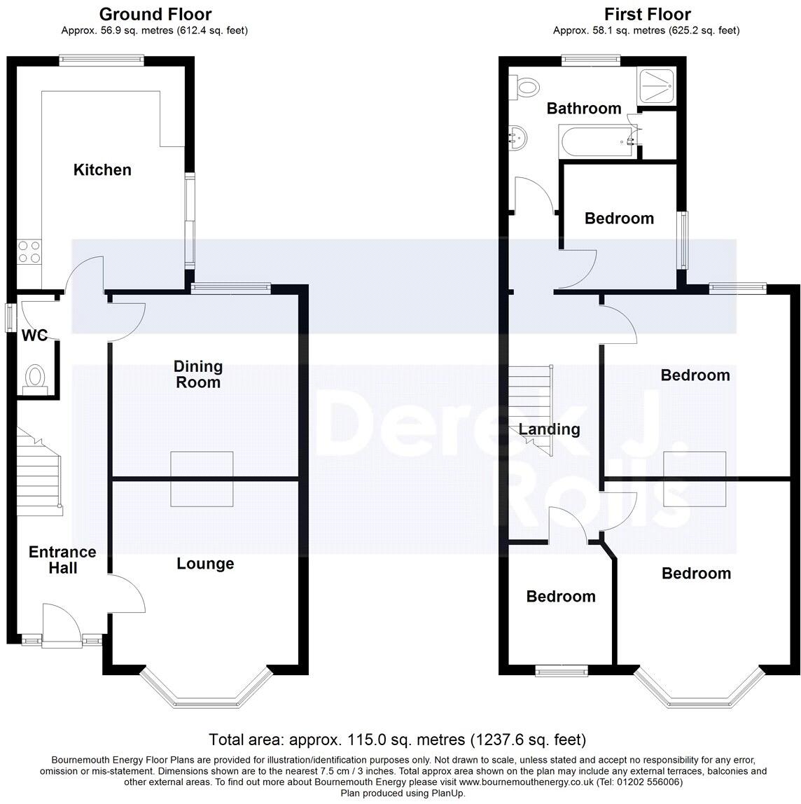Bishop Road, Bournemouth, Dorset, BH9 floorplan