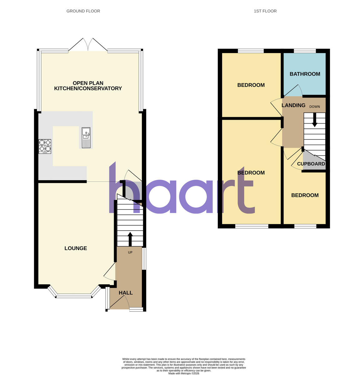 Shakespeare Avenue, Rayleigh floorplan