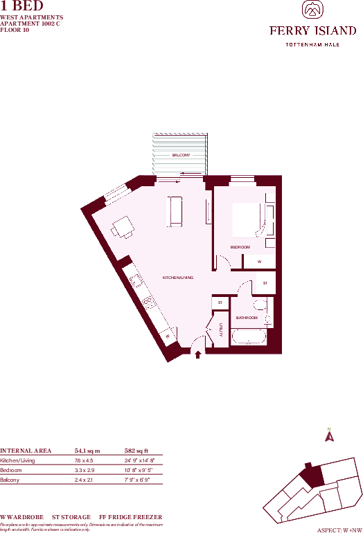 Ferry Island Related Argent, N17 floorplan