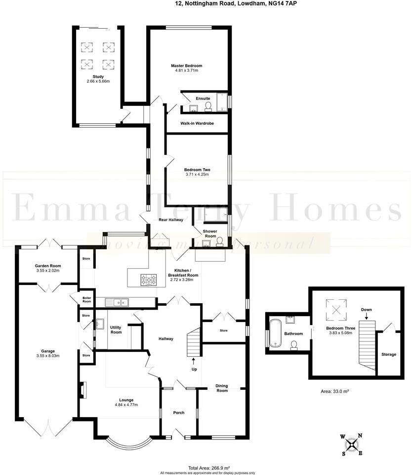 Nottingham Road, Lowdham, Nottingham floorplan