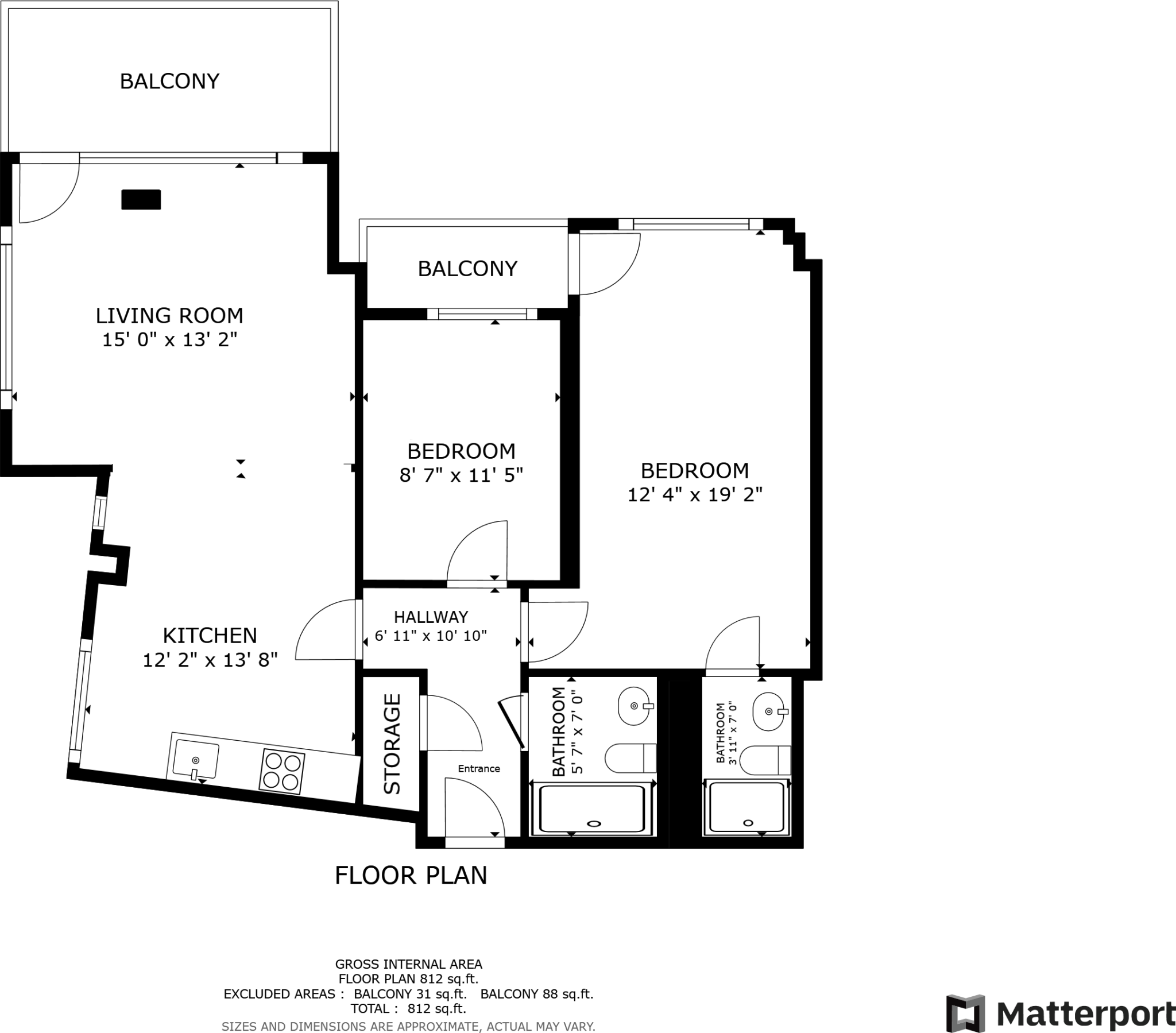 122 High Street, Northern Quarter floorplan