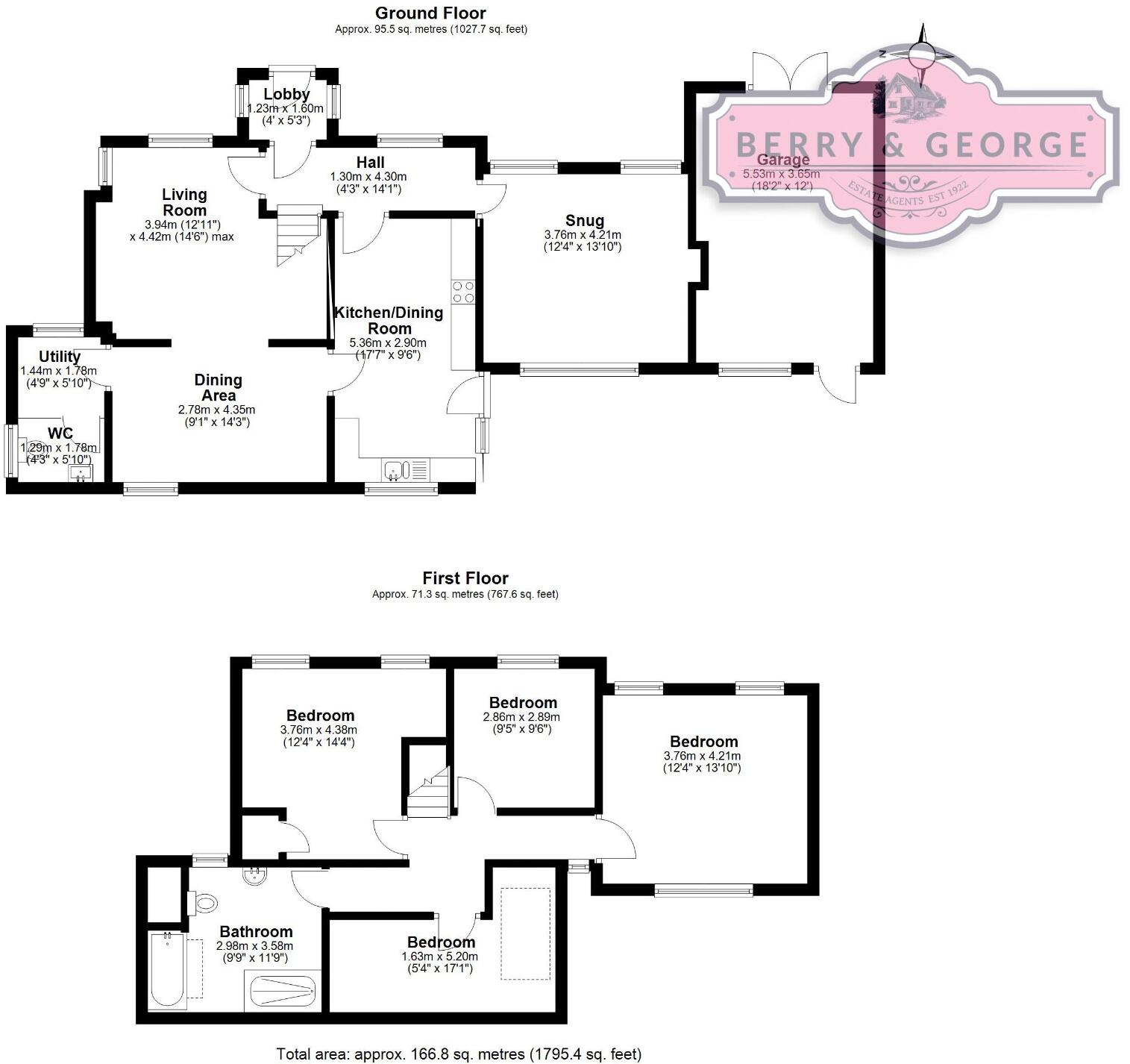 Tan Y Bryn, Village Road, Cadole, CH7 5LL floorplan