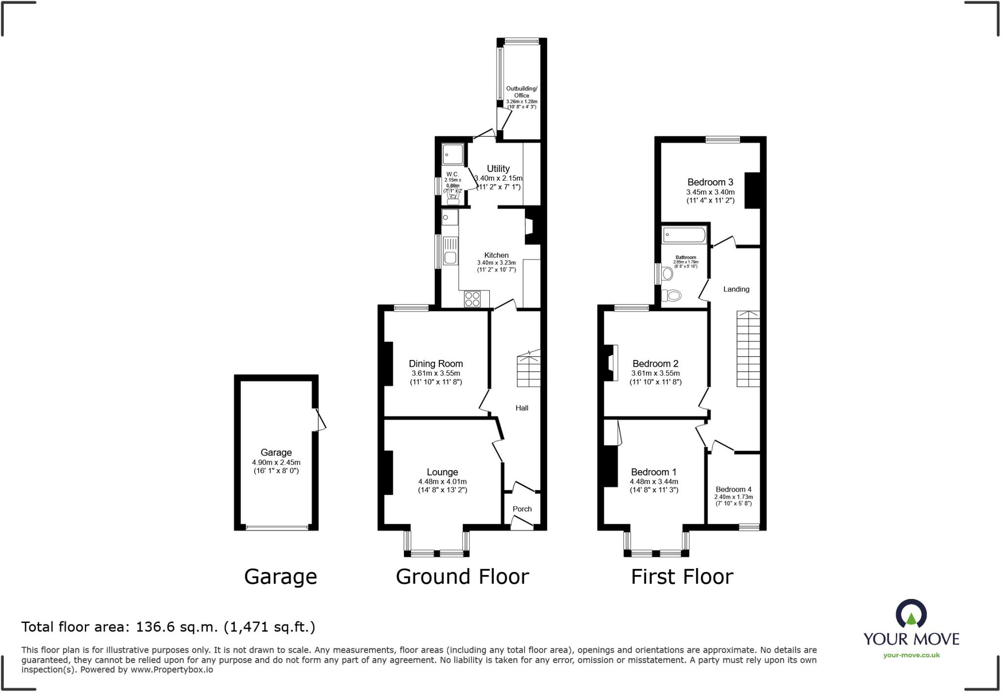 Leslie Avenue, Margate, Kent, CT9 floorplan