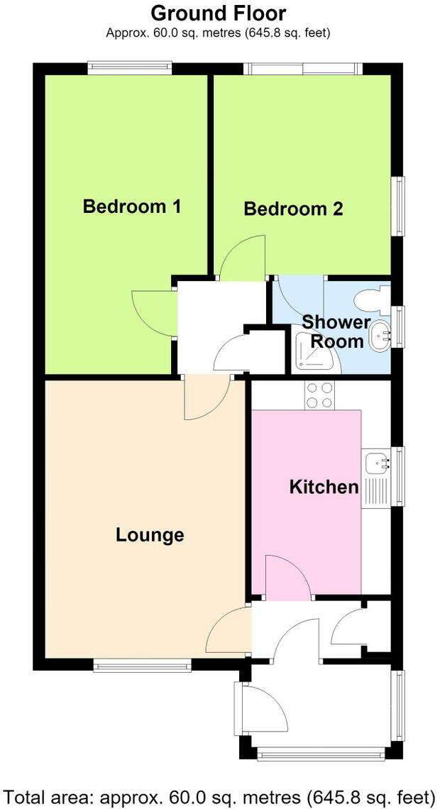 Crockleford Avenue, Kew, Southport, PR8 floorplan