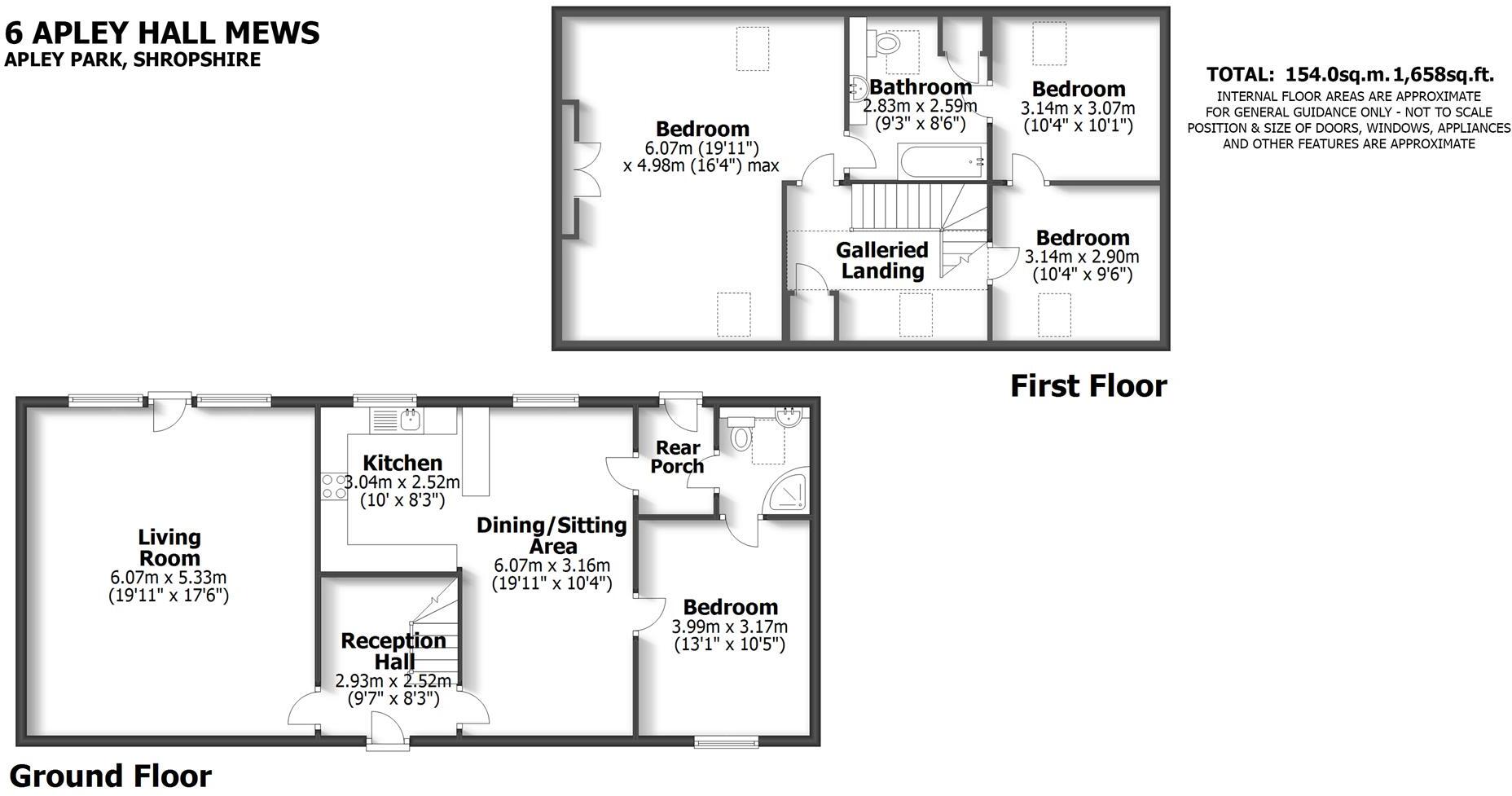 6 Apley Hall Mews, Apley Park, Bridgnorth floorplan