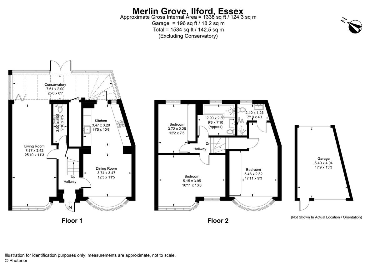 Merlin Grove, Ilford, IG6 floorplan