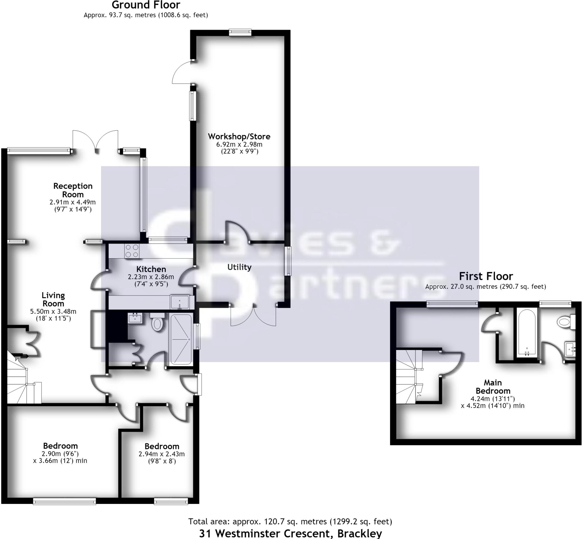 Westminster Crescent, Brackley floorplan