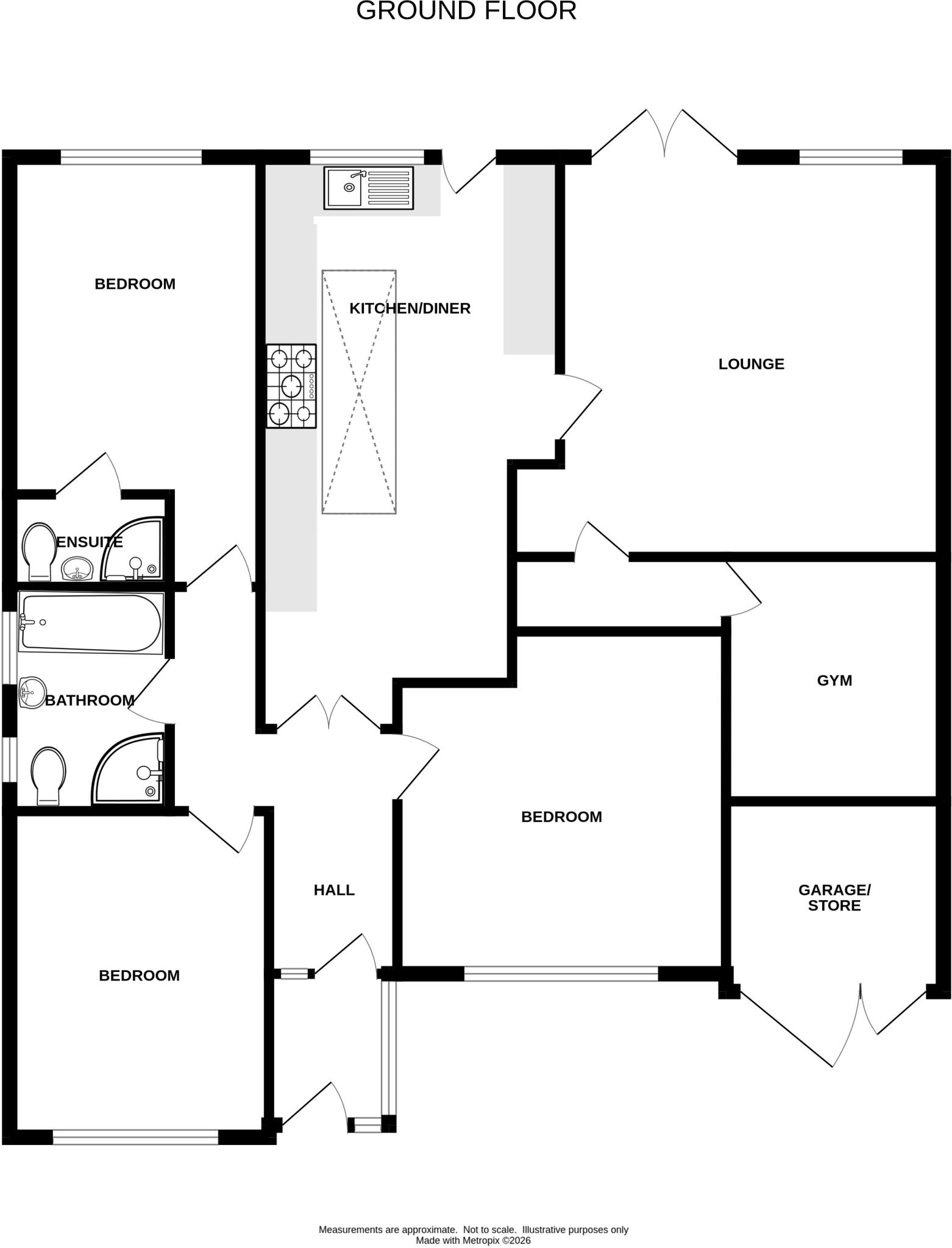 Arden Road, Kenilworth floorplan